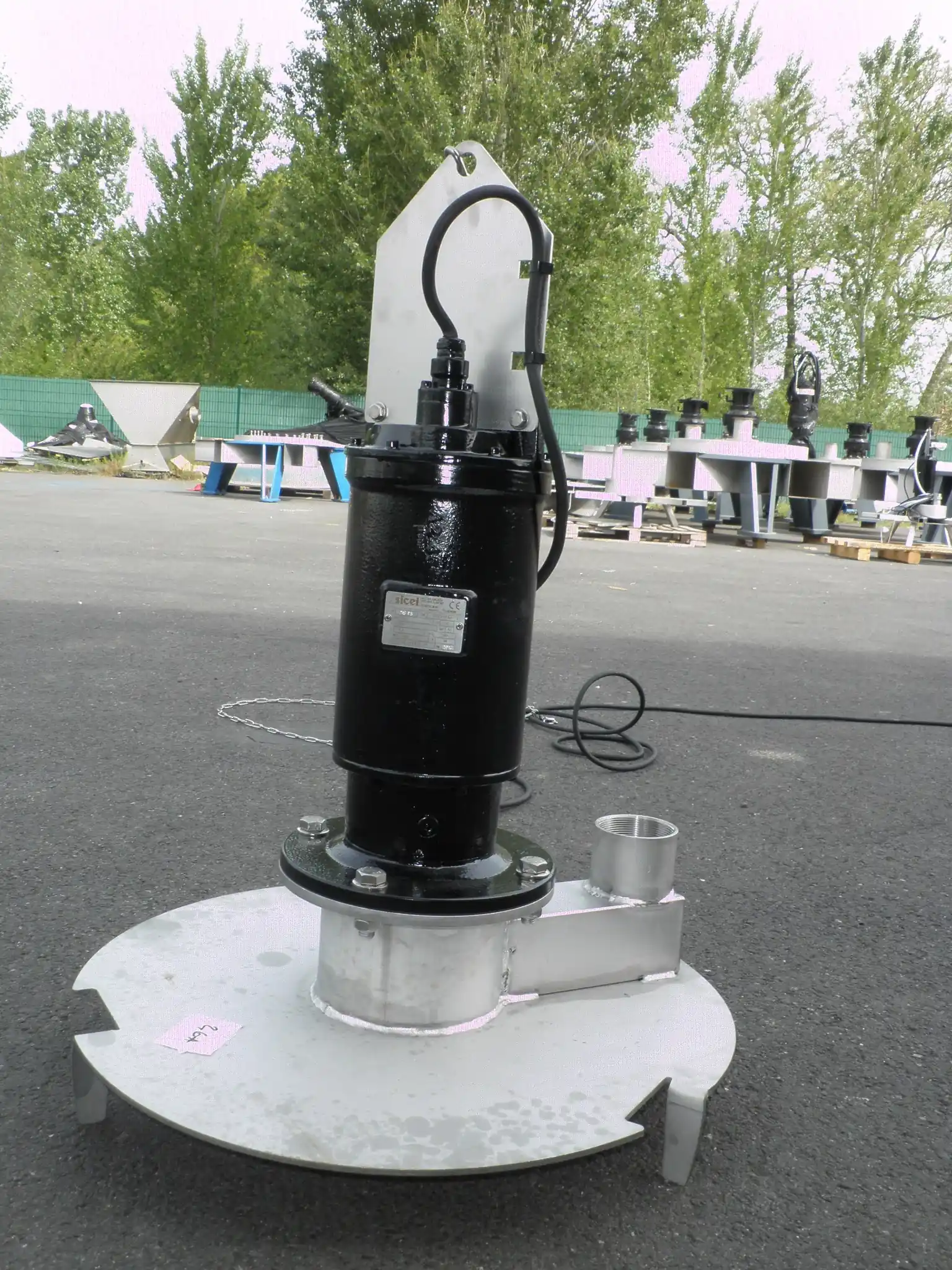 Silencieux pour turbine de dégraissage AeroDyn afin de réduire les nuisances sonores.