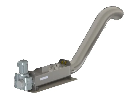 BioScreen VCL BIOTRADE, vis compacteur laveur pour le convoyage, le lavage et le compactage des refus de dégrillage.