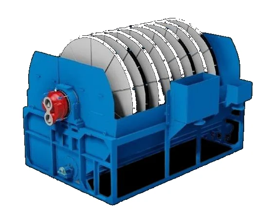 Filtre à disque BIOTRADE pour le traitement tertiaire des eaux usées.