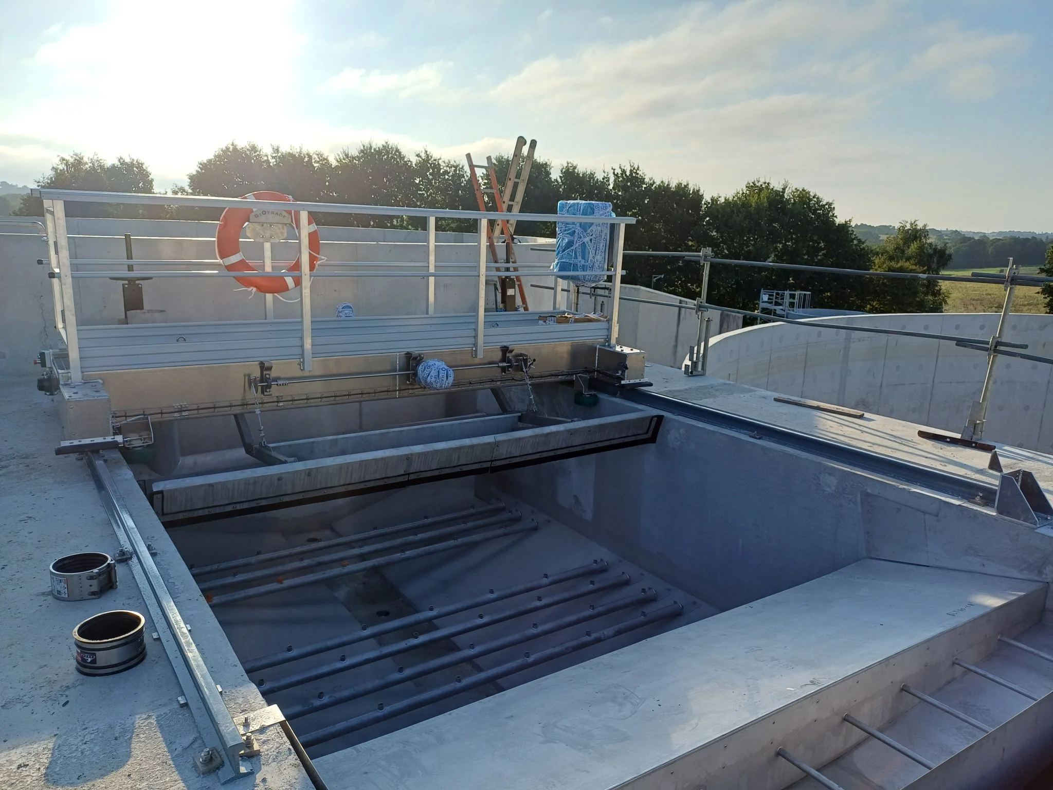 Installation pont baladeur – Bretagne